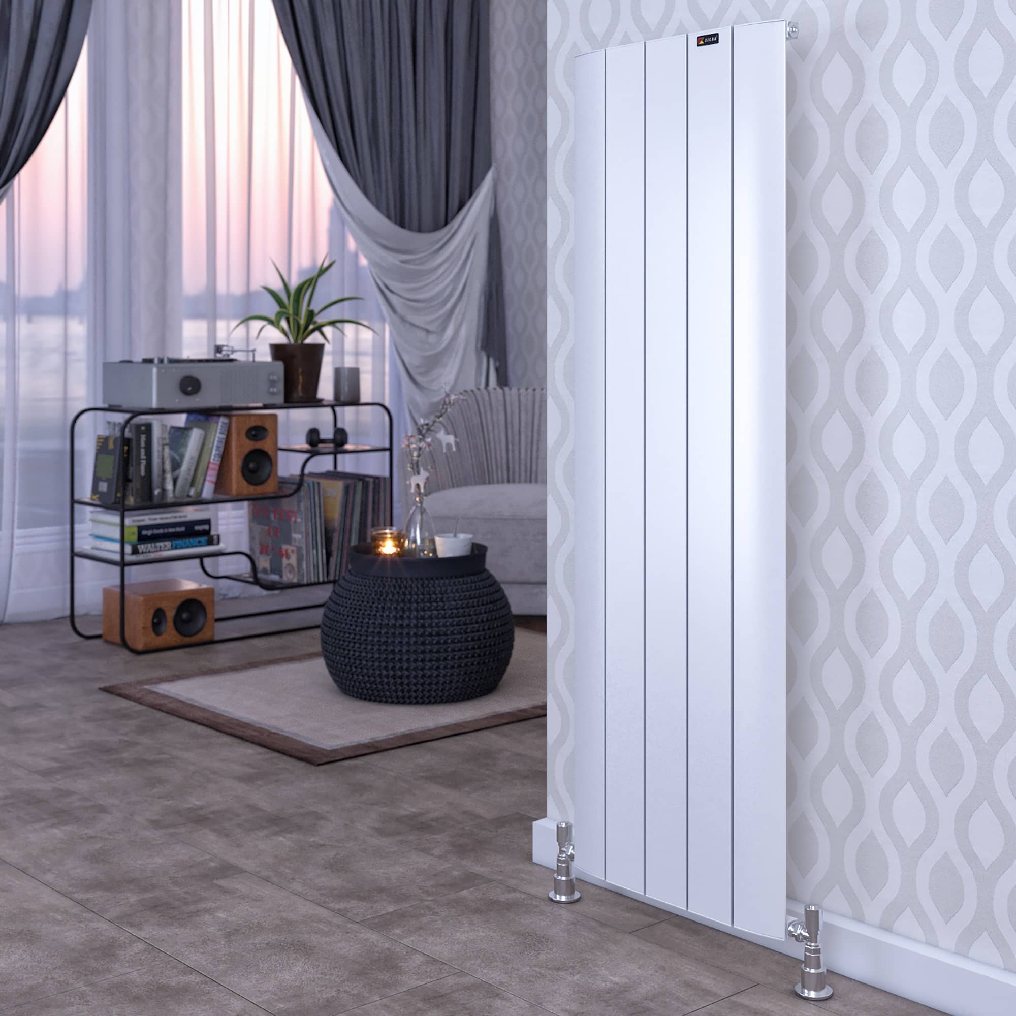 AQUA DİKEY DEKORATİF RADYATÖR